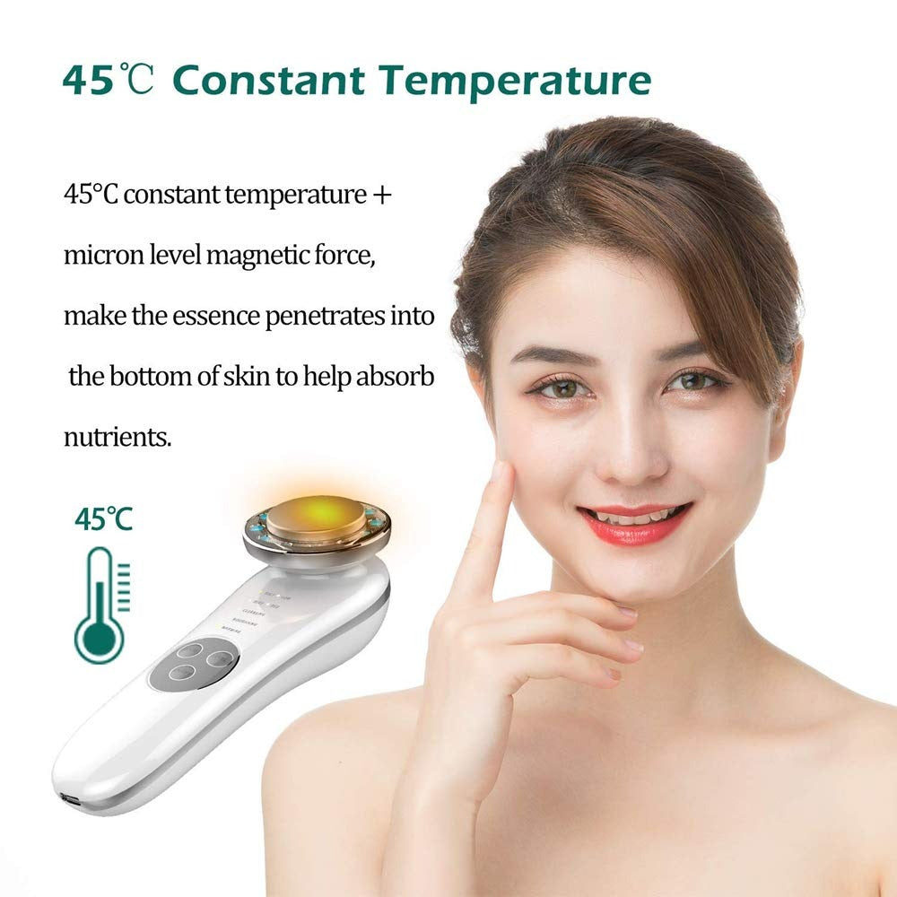 Facial Massager Skin Care Tools 7 In 1 Face Lifting Machine Galvanic Facial Machine Face Tightening Machine For Skin High Frequency Facial Machine
