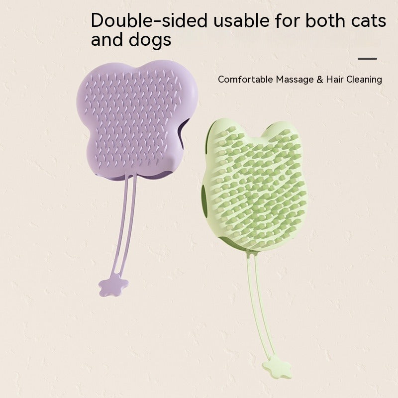 Pet Silicone Cat Petting Gloves Cleaning Float Hair Cleaning