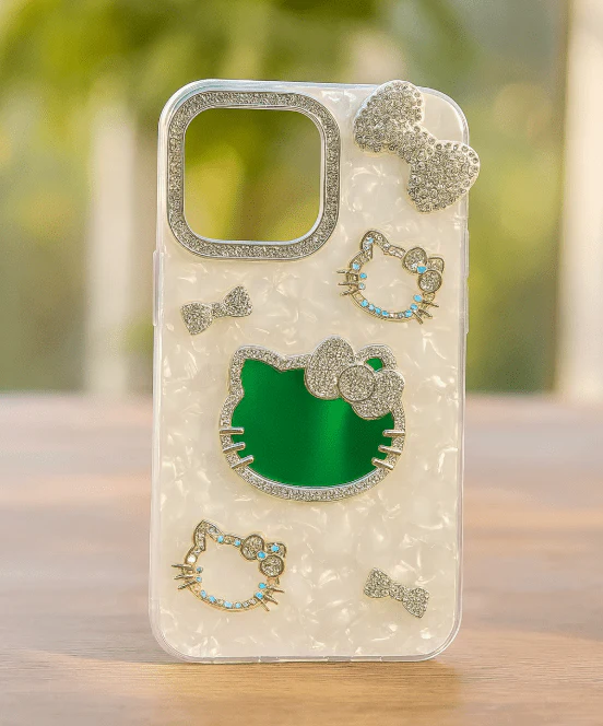 Luxury Bling Kitty Crystal Phone Case