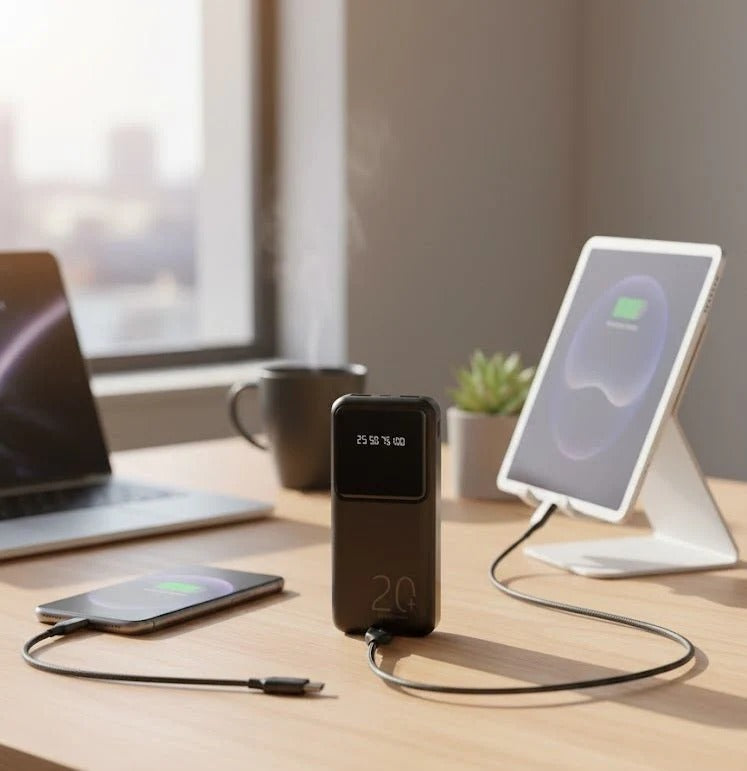 Levino 20000mAh Power Bank with Digital Display
