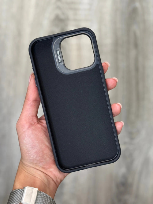 Black Wallet Phone Case with Card Holder
