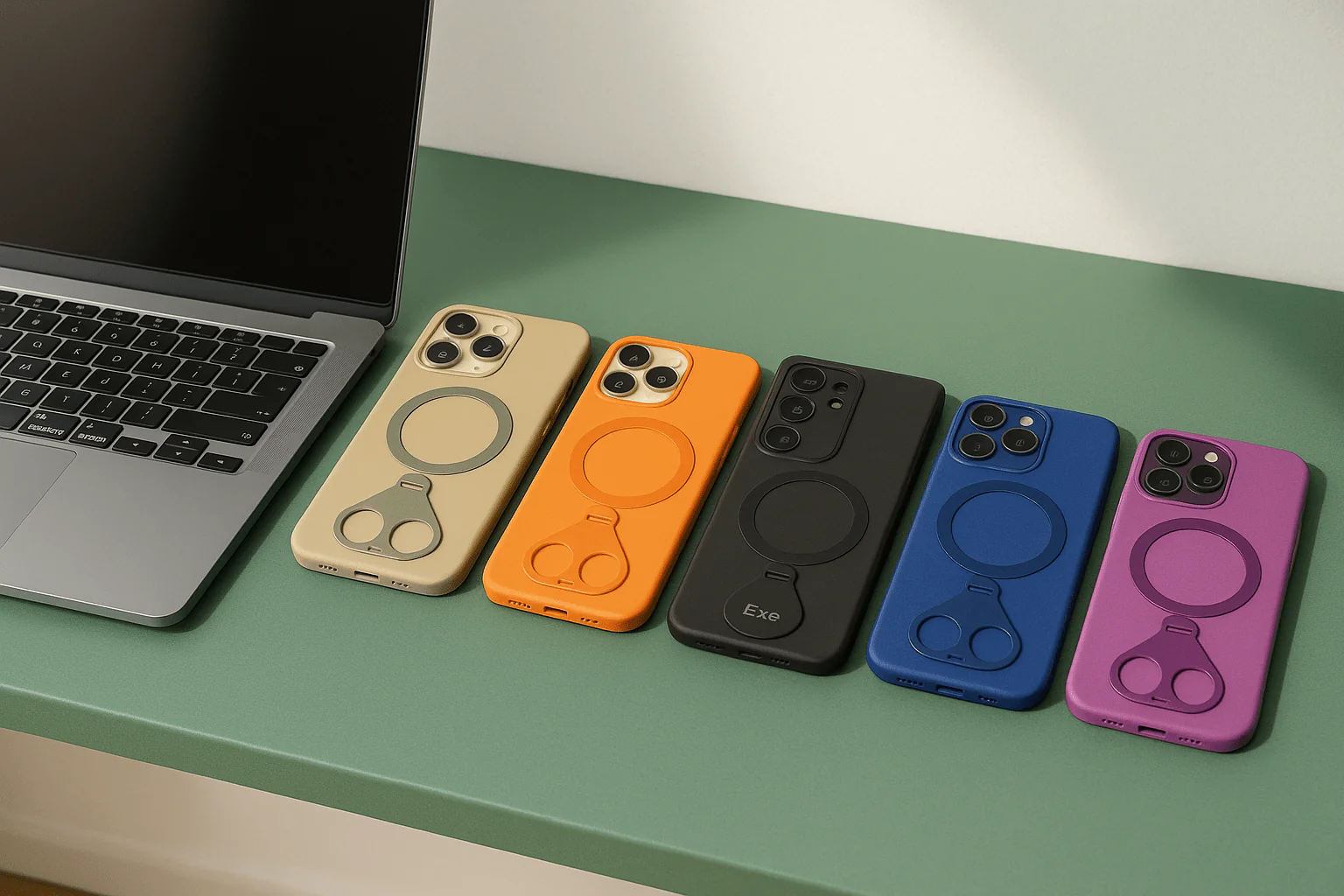 Exe Magnetic Ring Shockproof Case