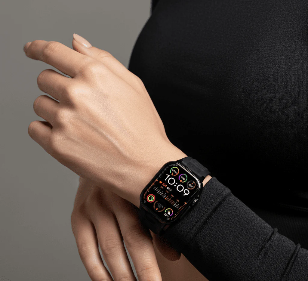 Hie-Q TWS AMOLED Smart Watch