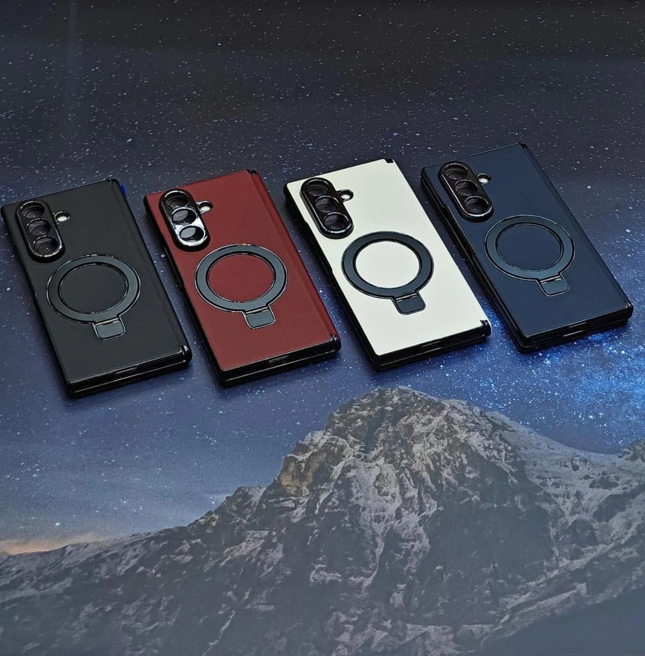 Magnetic Ring Case for Samsung Galaxy Z Fold