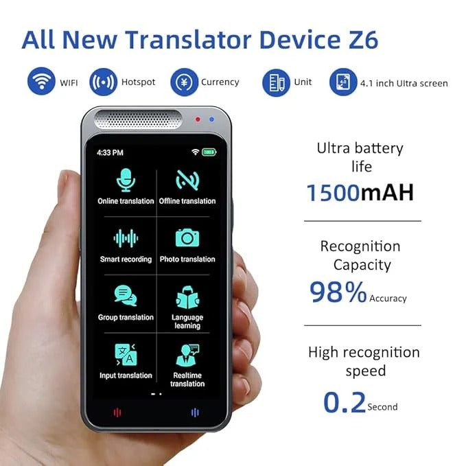 Artificial intelligence (AI) Translator © – 138 Languages, Real-Time Translation