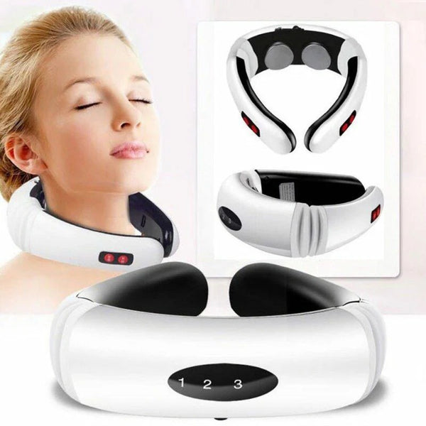 Intelligent neck and back massager