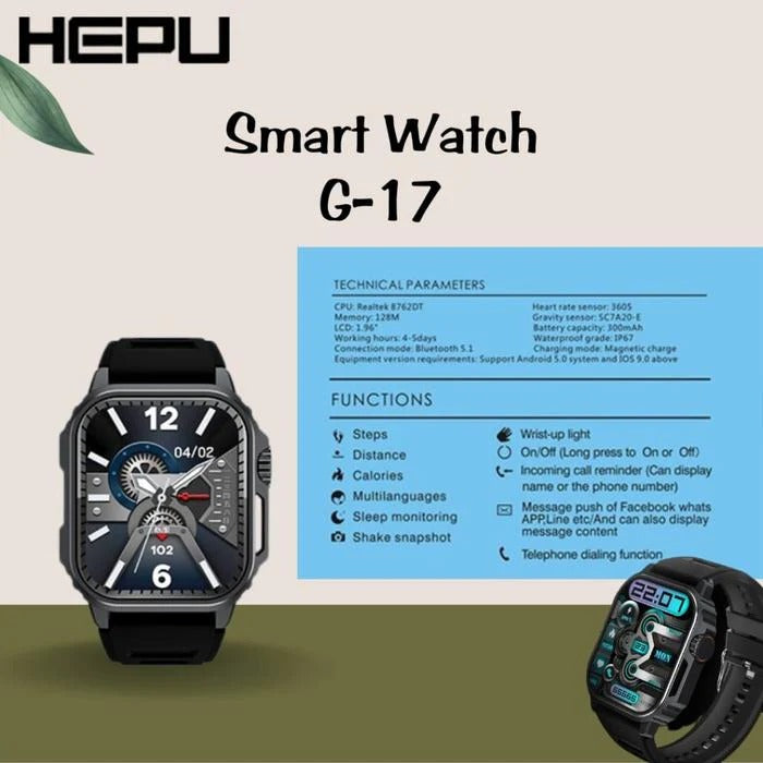 'Hepu - Multifunctional Smart Watch