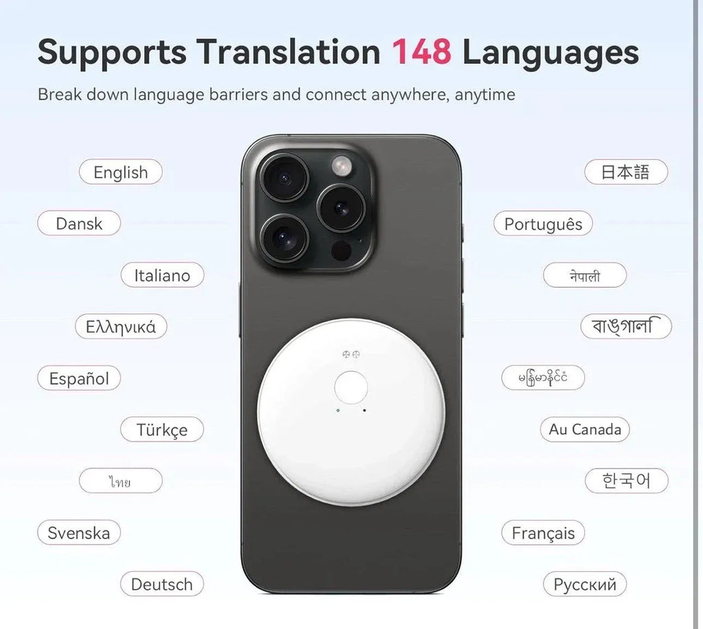 WearFit AI Mobile Phone Assistant – Smart Translation &amp; Communication Device