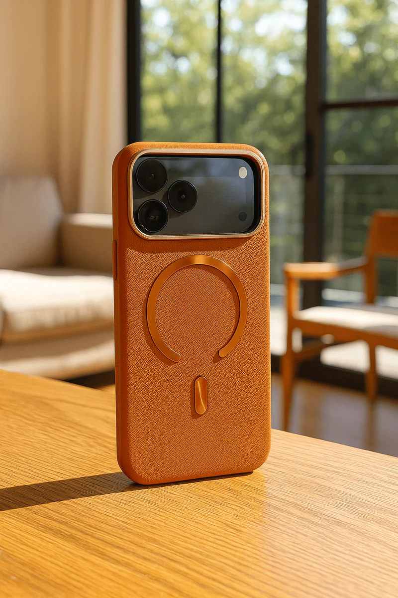 MagSafe-Compatible Shockproof Textured Back Cover