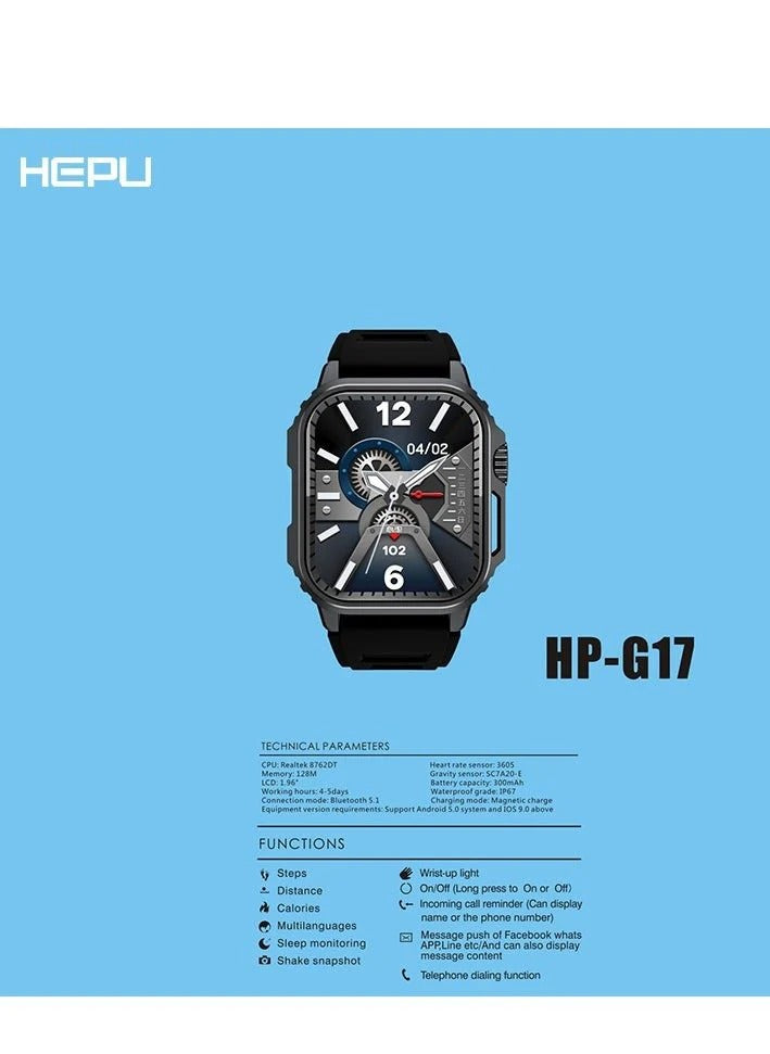 'Hepu - Multifunctional Smart Watch