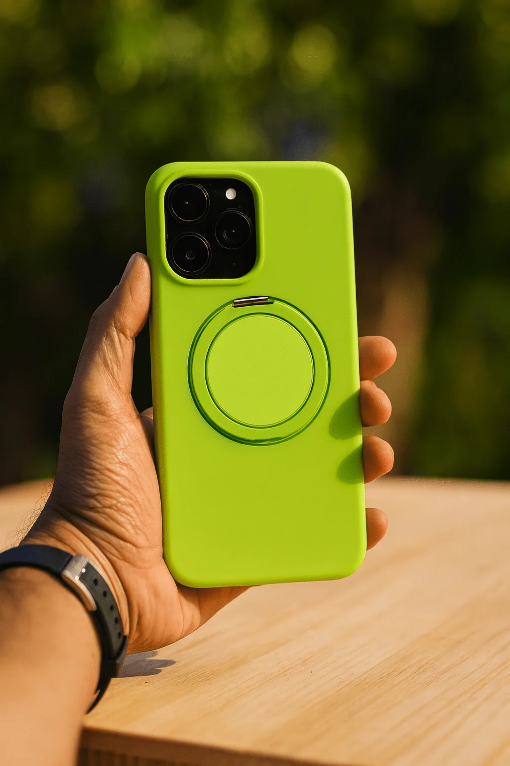 MagSafe-Compatible Silicone Shockproof iPhone Cover&nbsp;