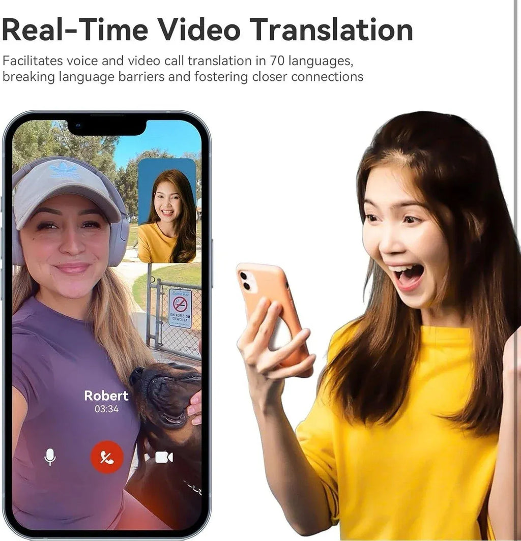 WearFit AI Mobile Phone Assistant – Smart Translation &amp; Communication Device