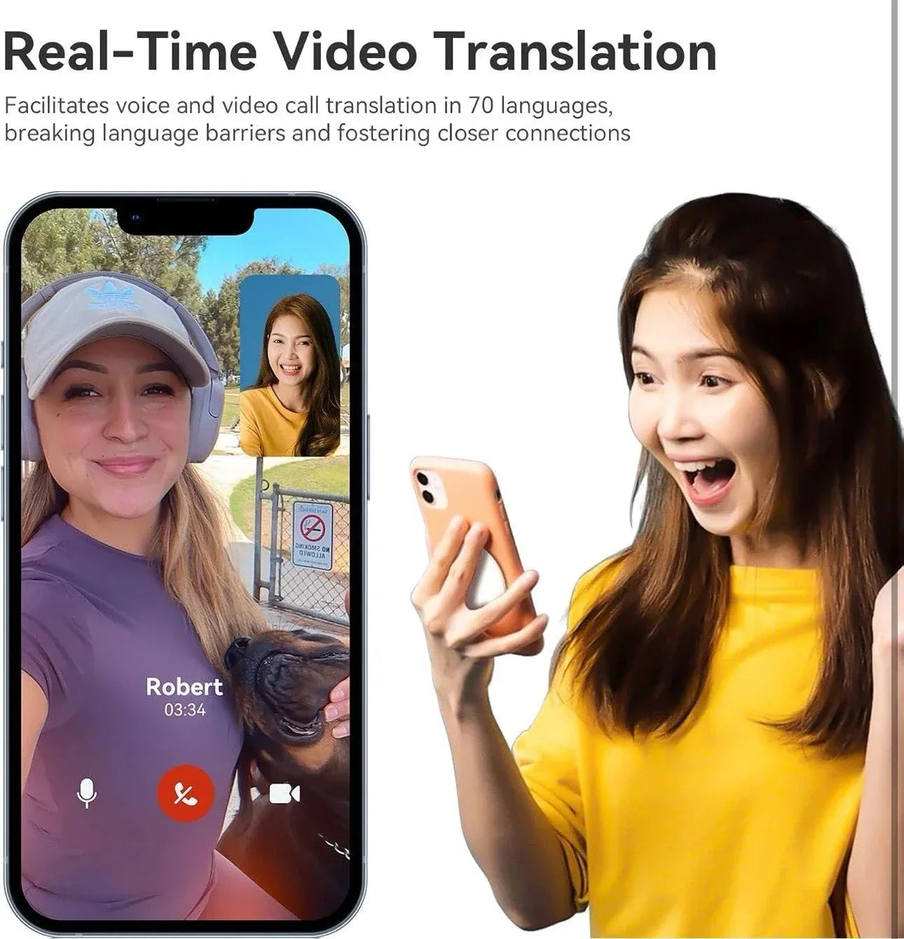 WearFit AI Mobile Phone Assistant – Smart Translation &amp; Communication Device