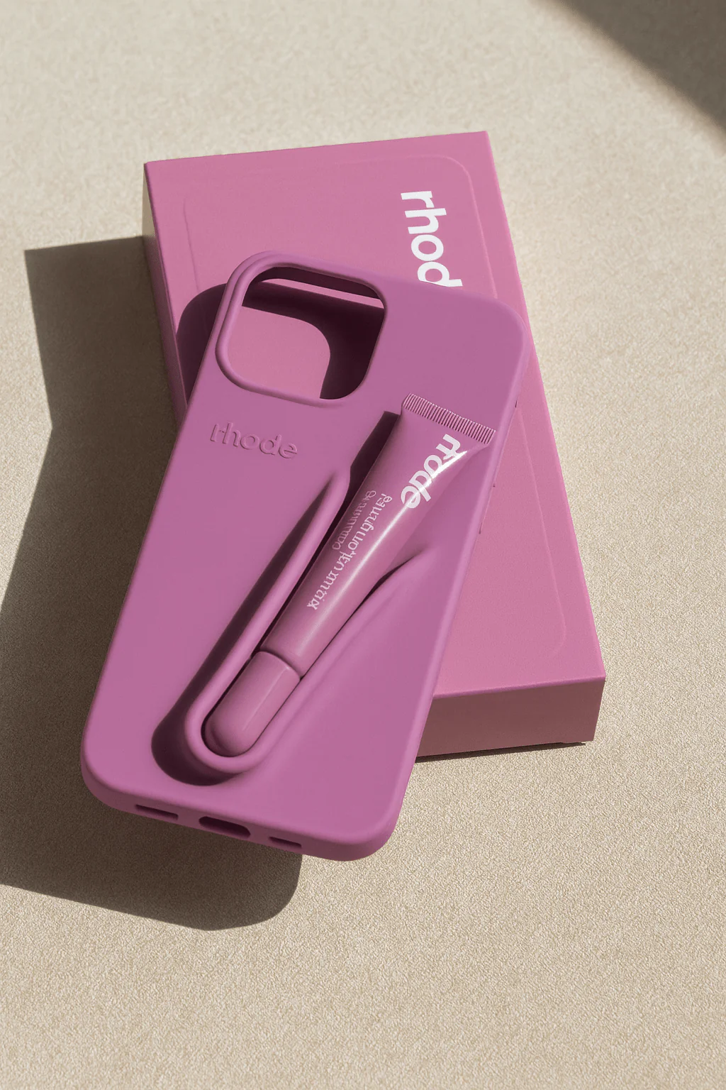 Rhode Lip Gloss Holder iPhone Case