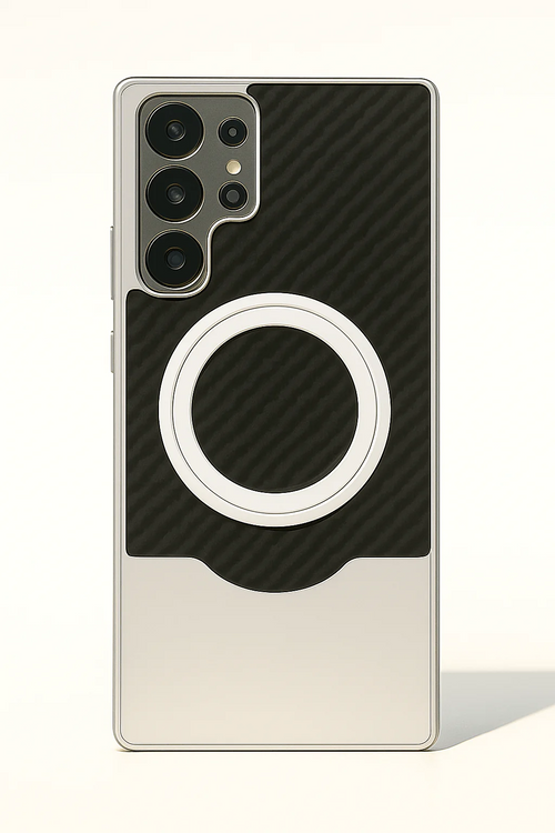 Carbon Fiber Magnetic Ring Case