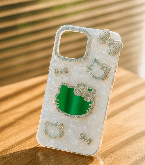 Luxury Bling Kitty Crystal Phone Case