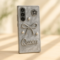 Luxury 3D Bow &amp; Pearl Case